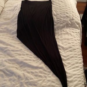 Zara Hi Low Asymmetrical Skirt